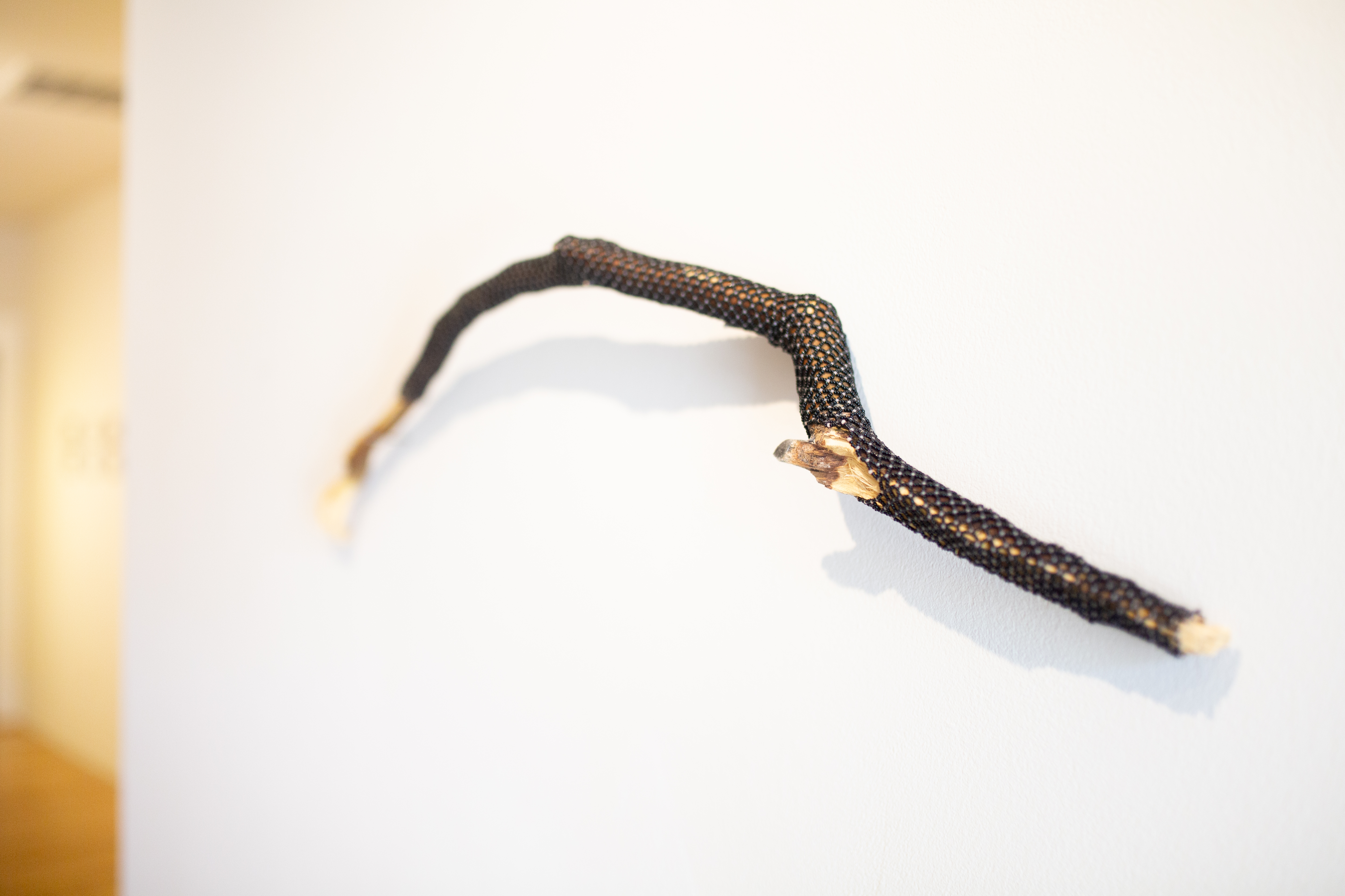 Black Beaded Stick - Image 2