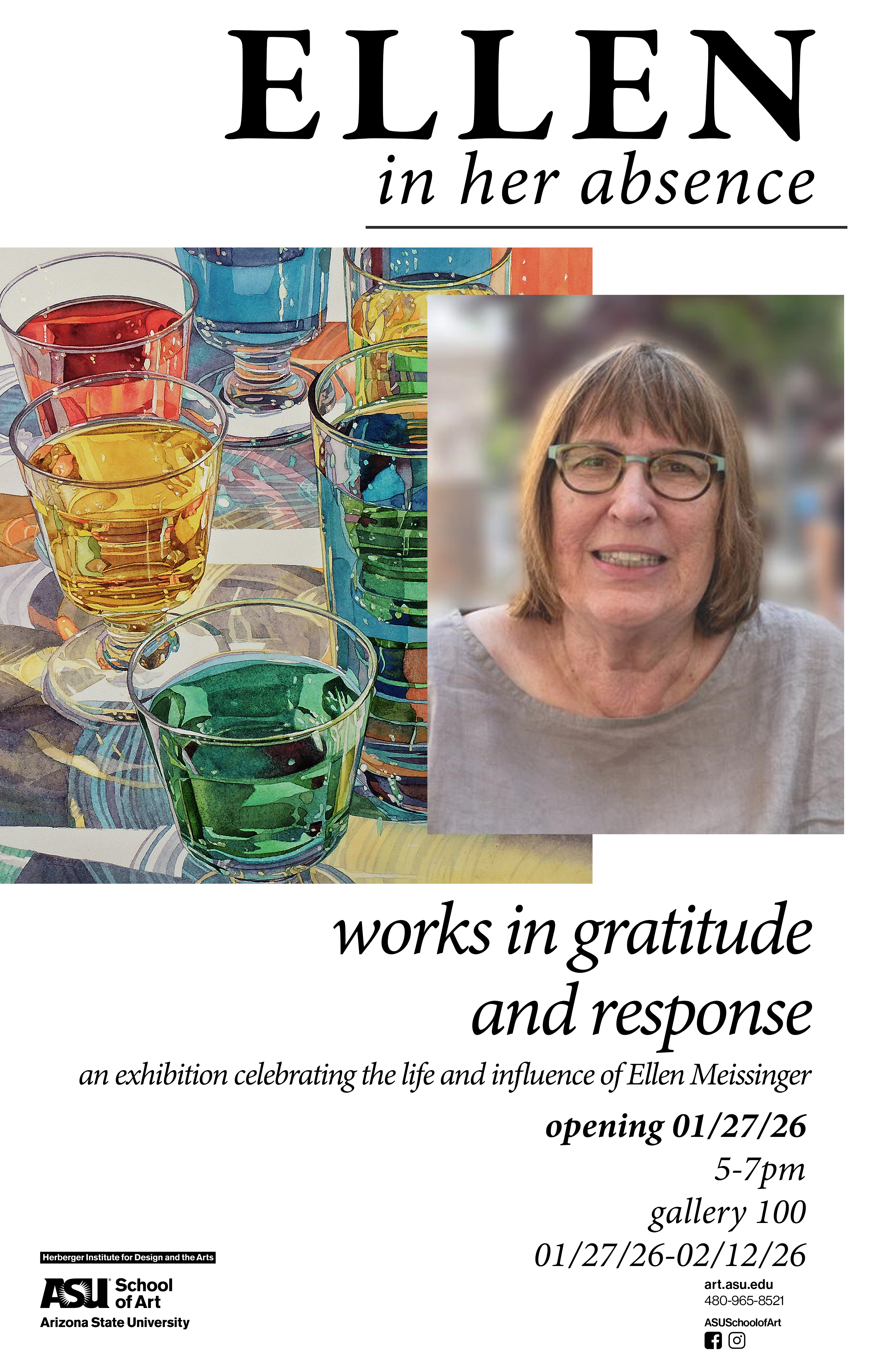 Ellen in Her Absense: Works in Gratitude and Response