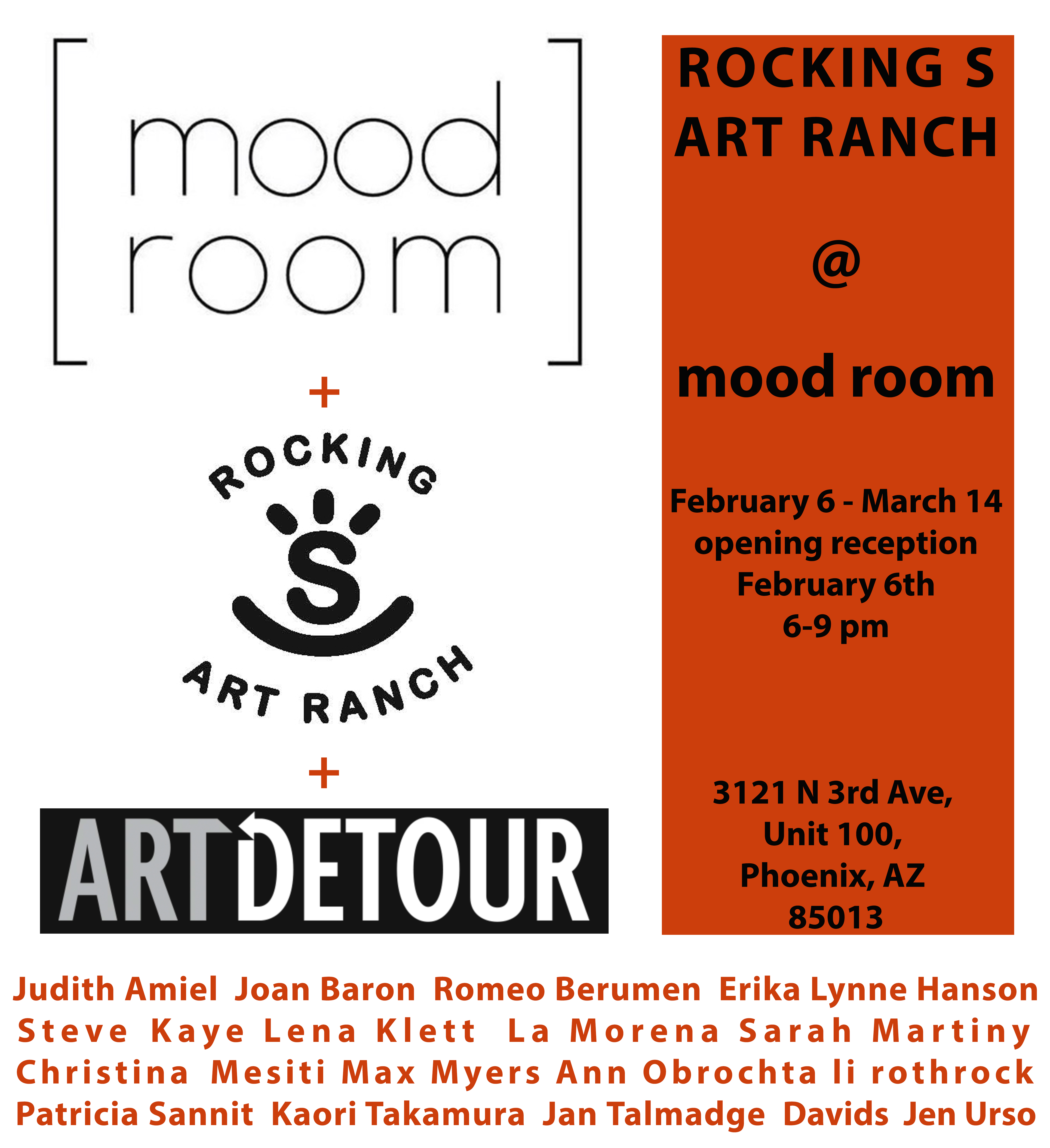 Rocking S Artists at the Mood Room