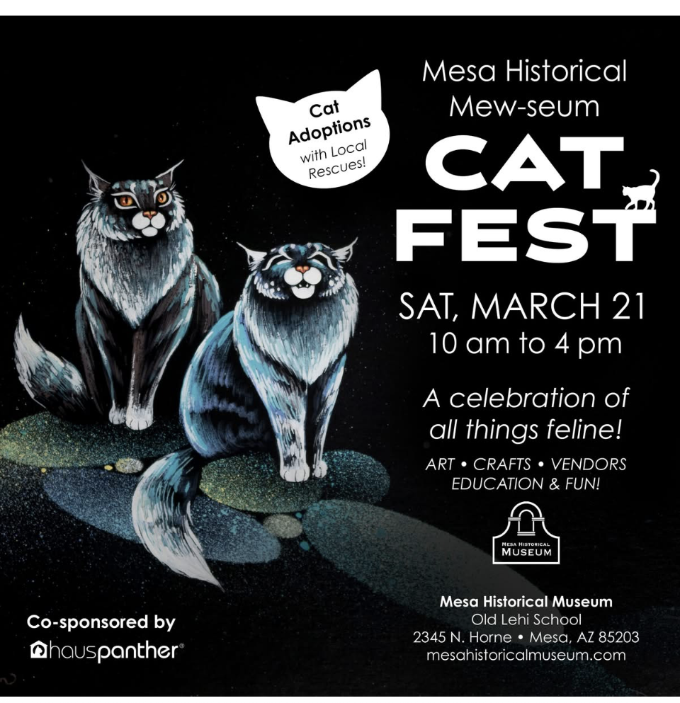 Mesa Historical Mew-seum CAT FEST