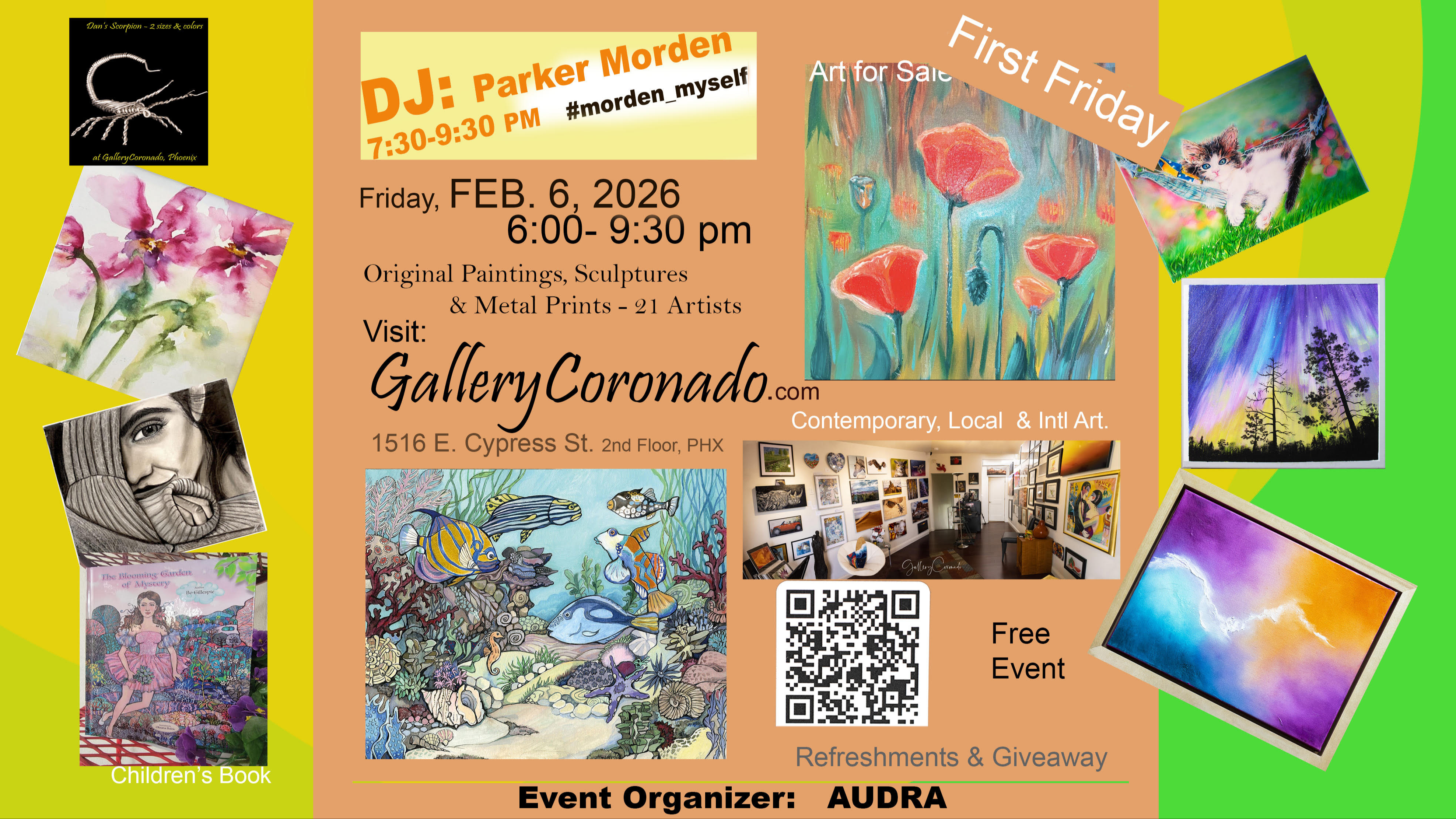 First Friday in Febuary Free Event!!!