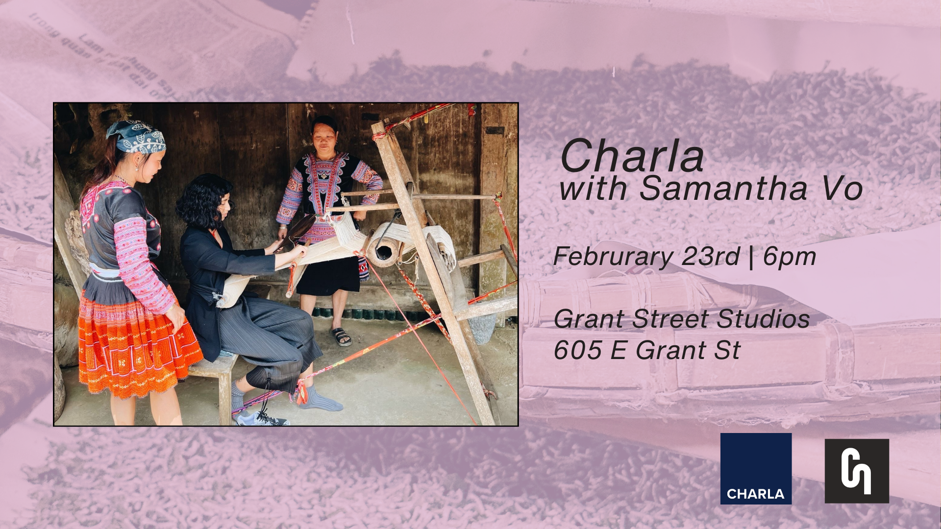 Charla|Artist Talk with Samantha Vo