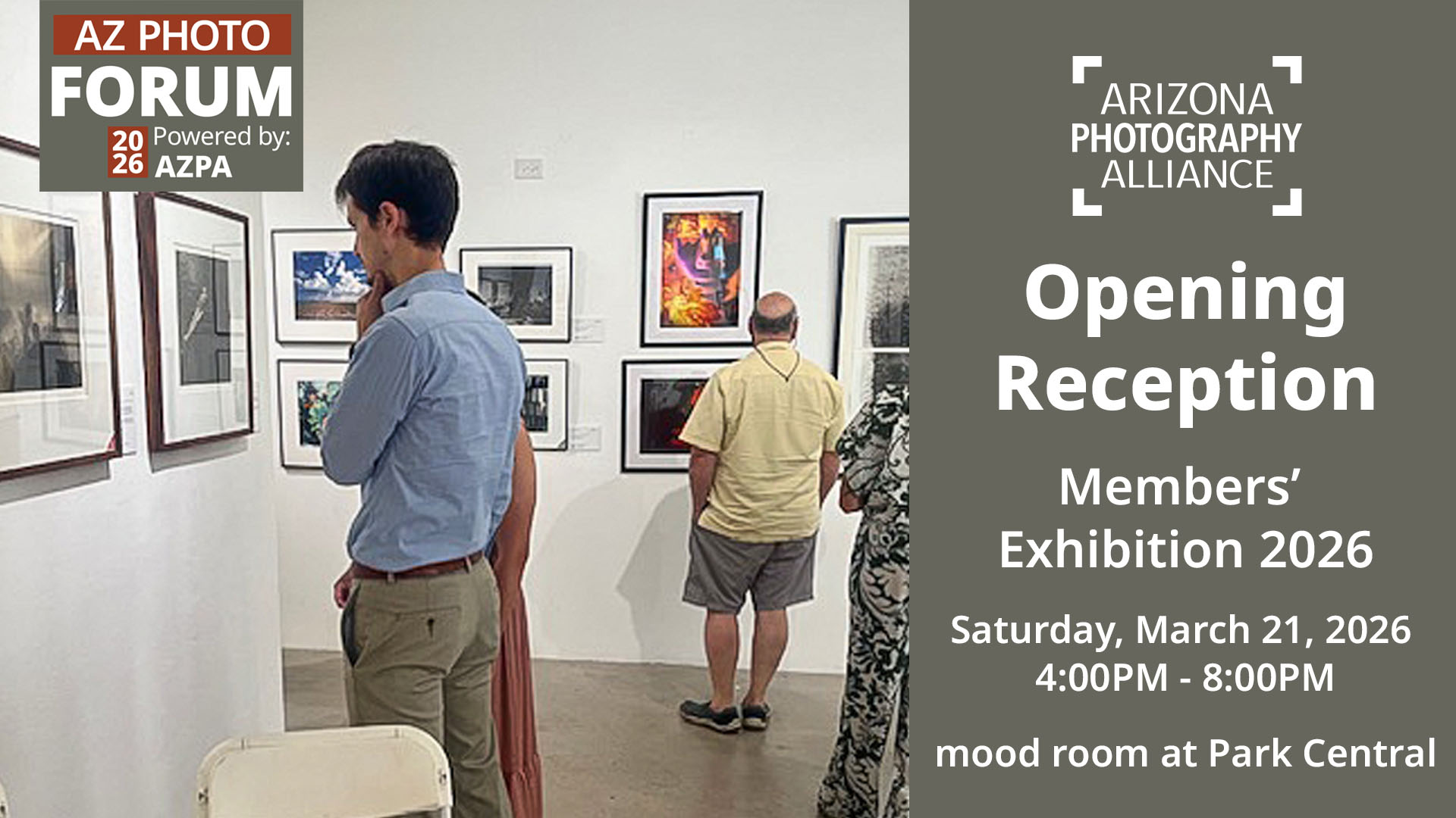 AZPA Members Exhibition Opening Reception