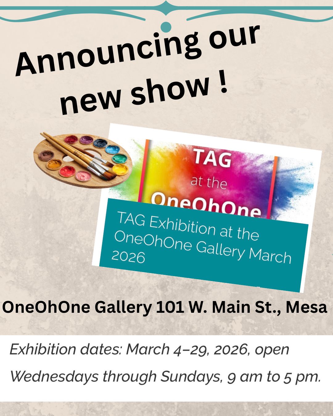 Tempe Artists Guild at the OneOhOne