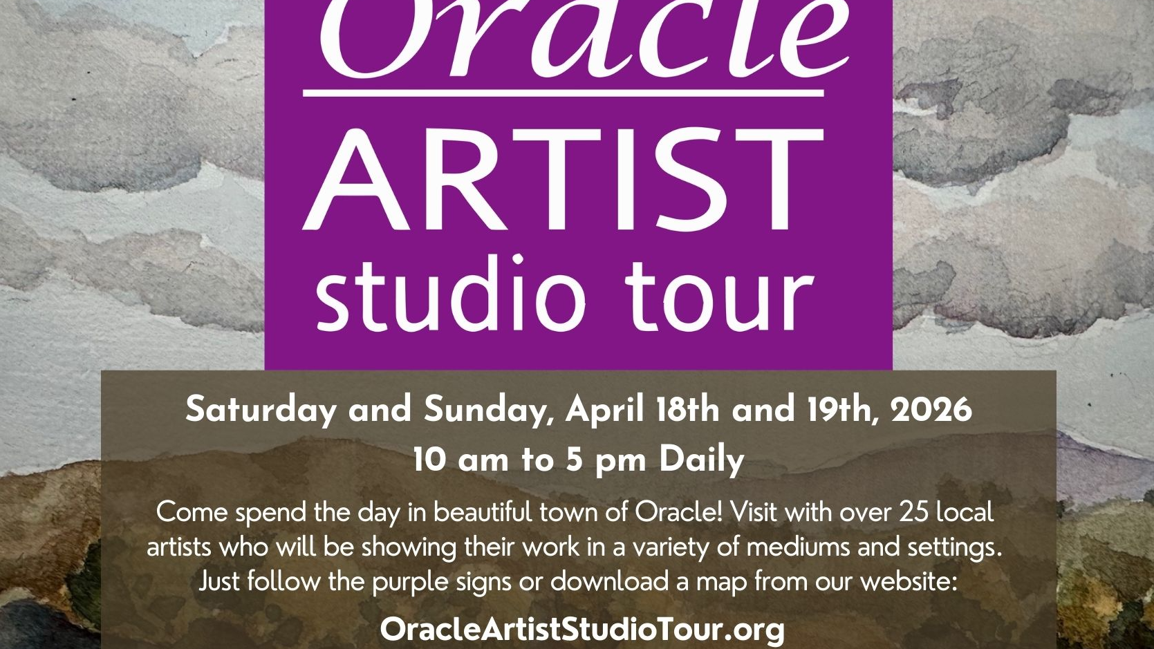 Oracle Artist Studio Tour