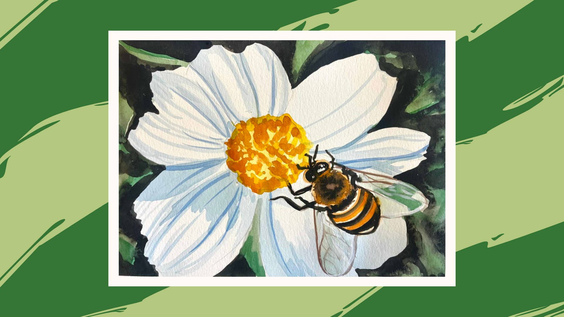 Wine & Watercolor - Let It Bee Spring!
