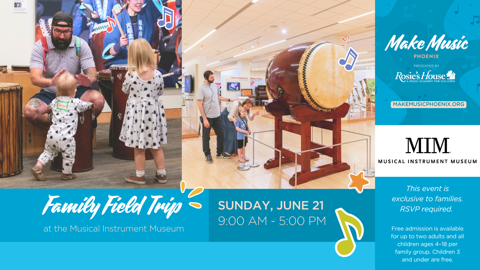 Family Field Trip at the Musical Instrument Museum