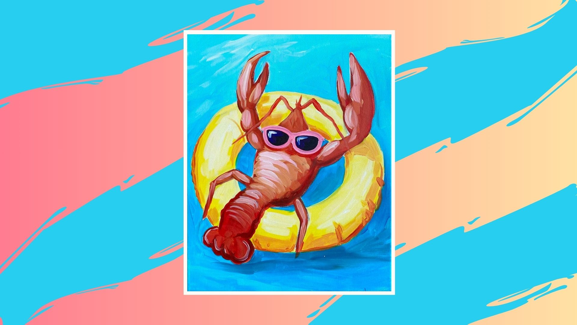 Family Art - Chillin' Lobster