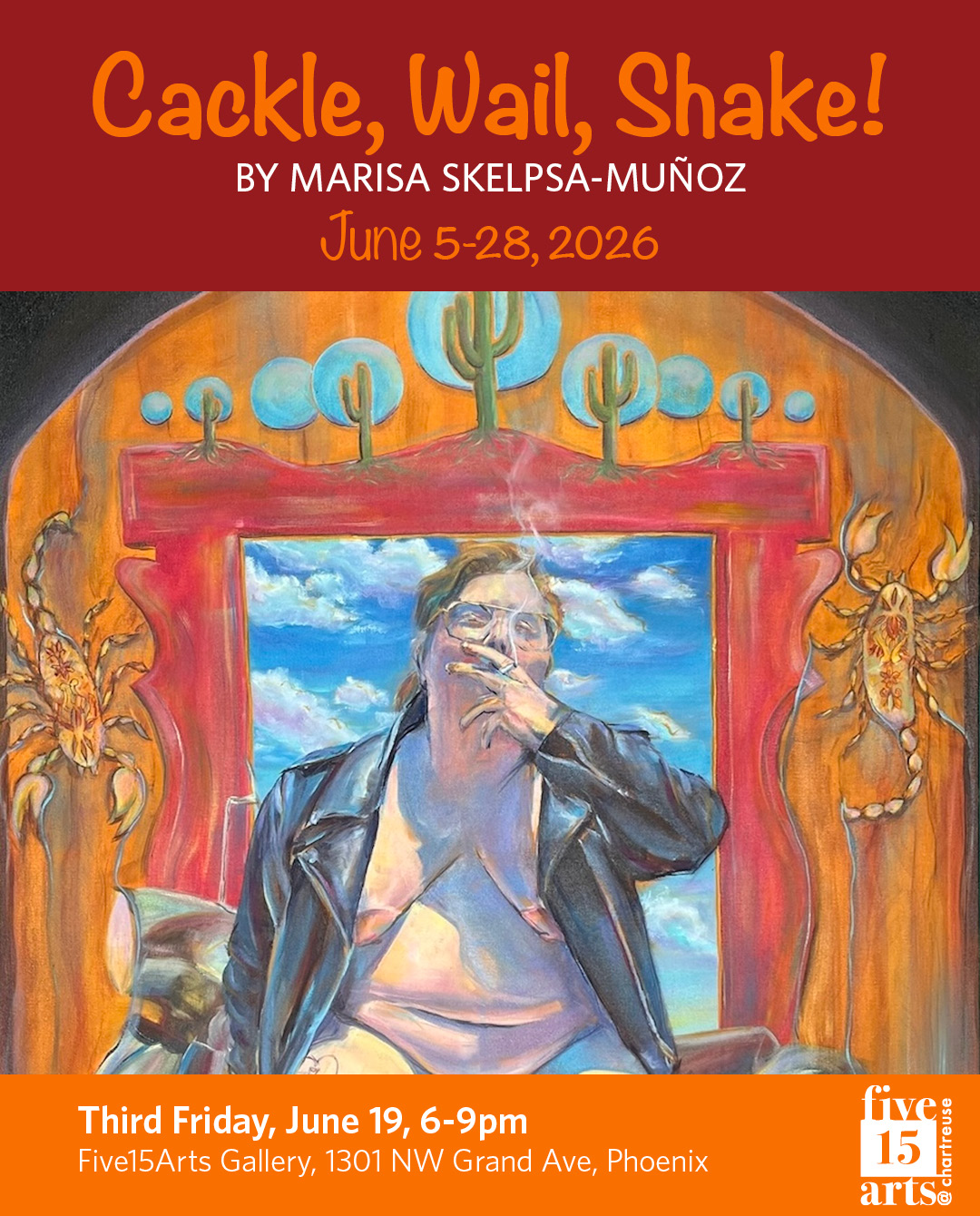 Cackle, Wail, Shake! by Marisa Skelpsa-Muñoz gallery photo 1