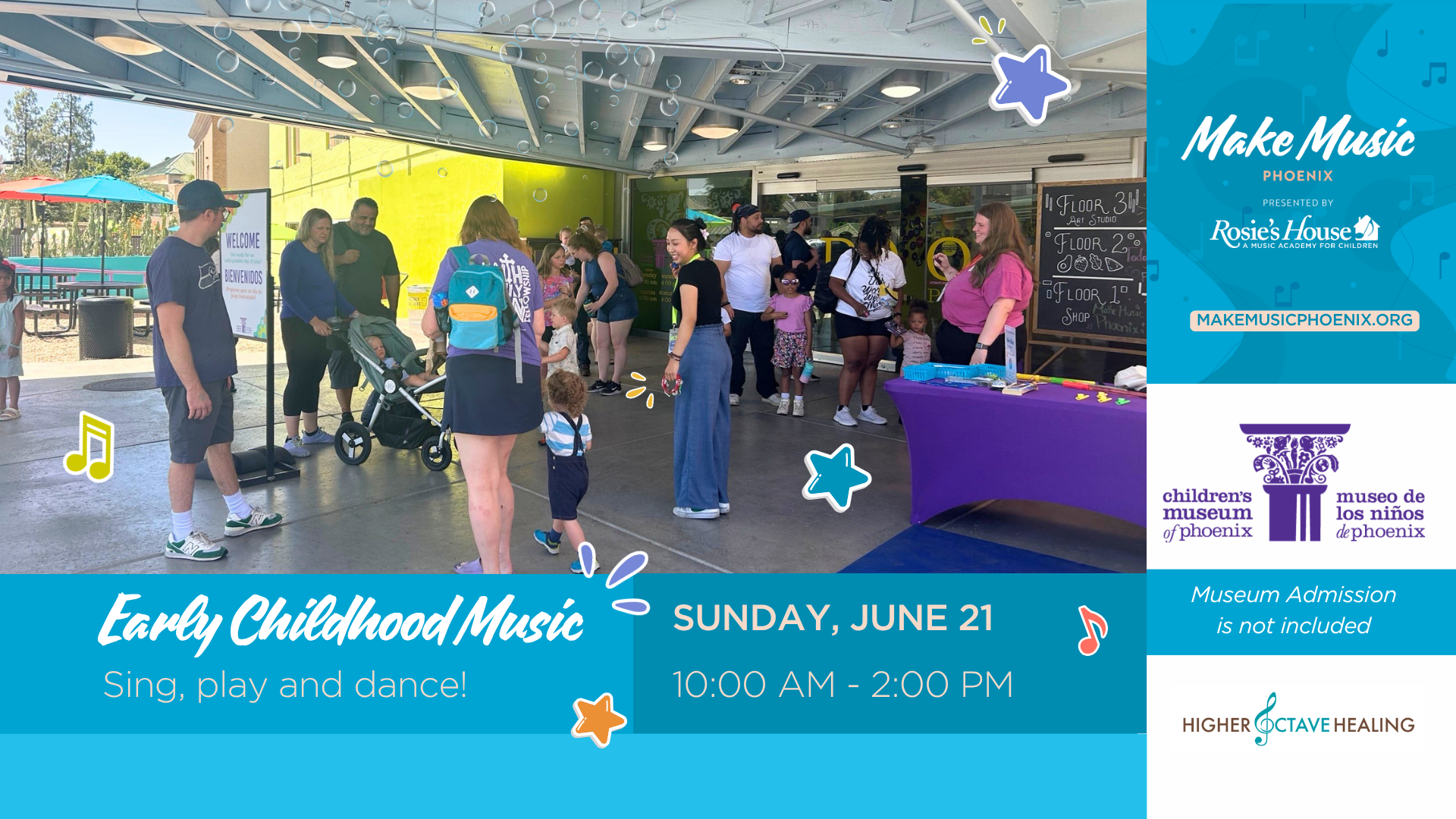 Early Childhood Music Exploration at the Children's Museum