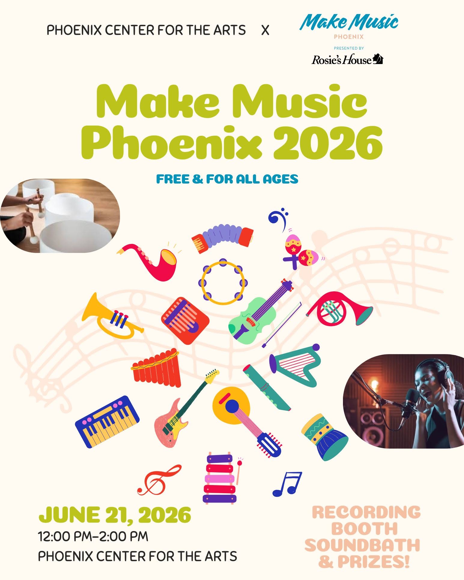 Make Music Phoenix at Phoenix Center for the Arts