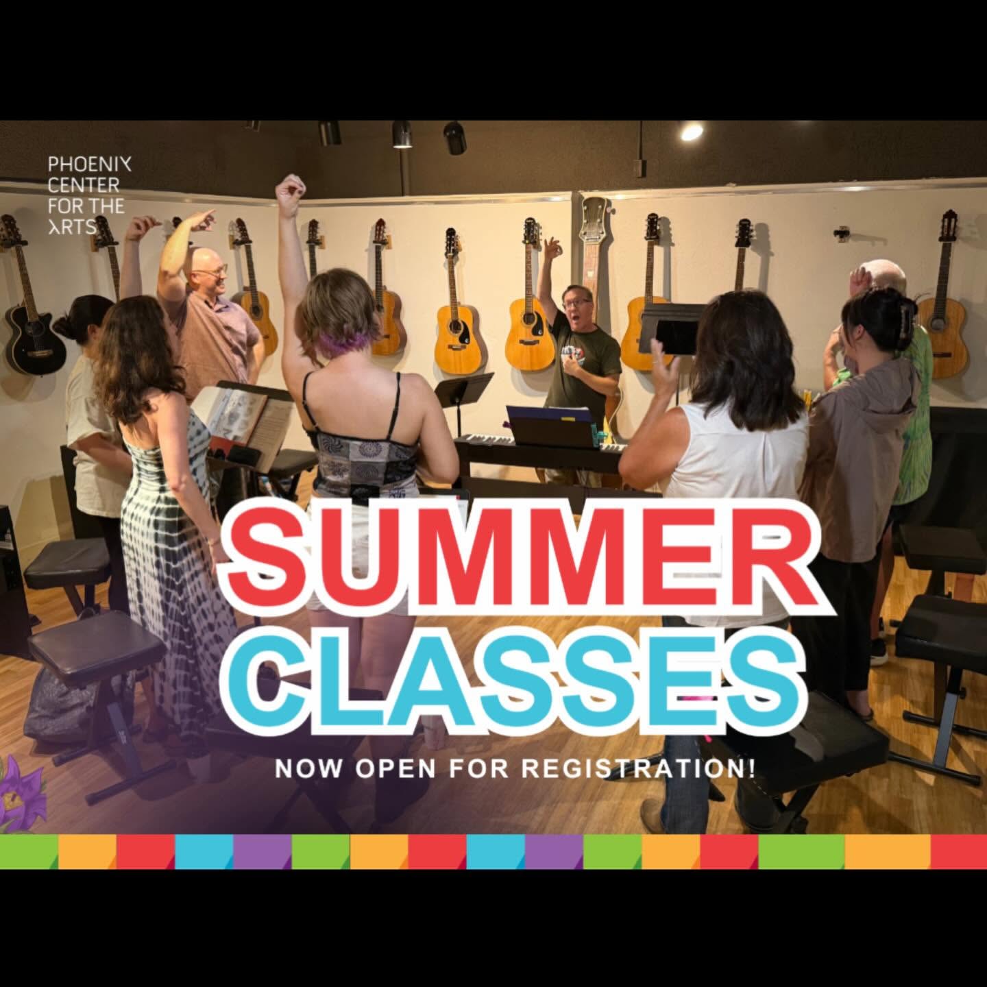 Phoenix Center for the Arts - Summer 2026 Class Registration